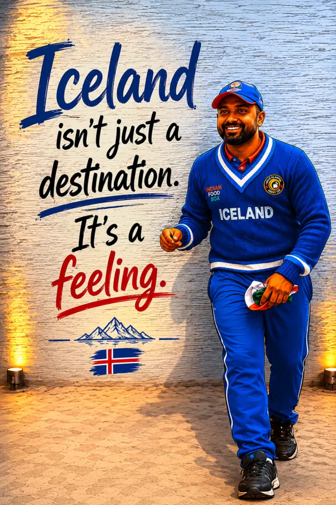 Indian Food Box Iceland travel and food package promotion