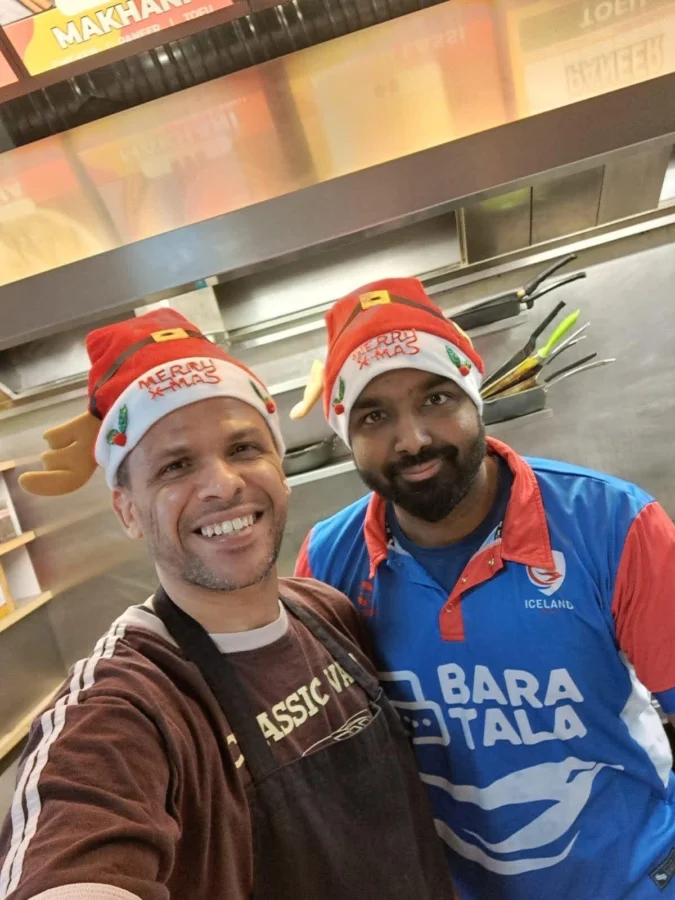 Teymi Indian Food Box á veitingastaðnum í Kópavogi